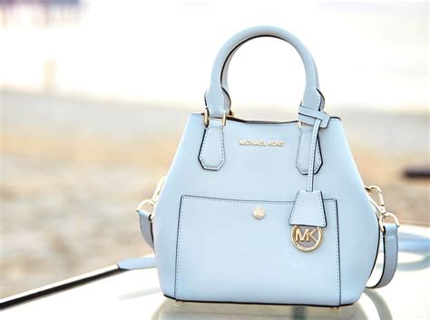 light blue designer bags